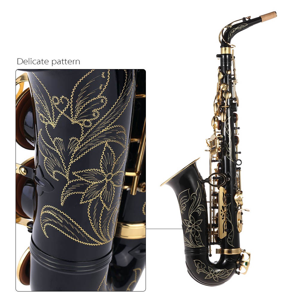 ammoon 1pc Plastic Durable Lightweight Alto Saxophone Sax Mouthpiece Accessory 