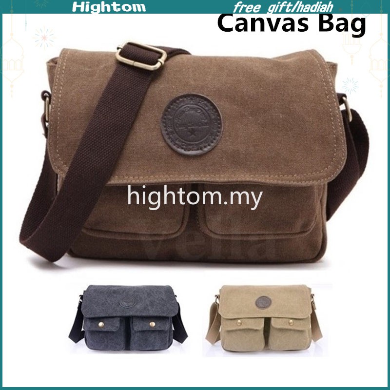 canvas messenger bag malaysia