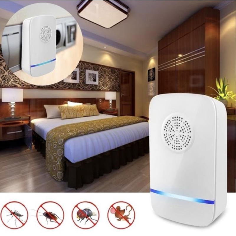 Guikangcan Multi Use Ultrasonic Pest Repeller Electronic Pest Control Repel Mouse Bed Bugs Mosquitoes Roaches Killer Non Toxic Eco Friendly Human Pet Safe Home Indoor Shopee Malaysia