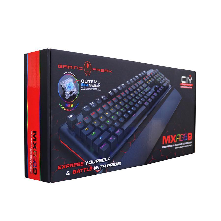 Avf Gaming Freak Gf Mxrgb9 Full Rgb Mechanical Gaming Keyboard Shopee Malaysia