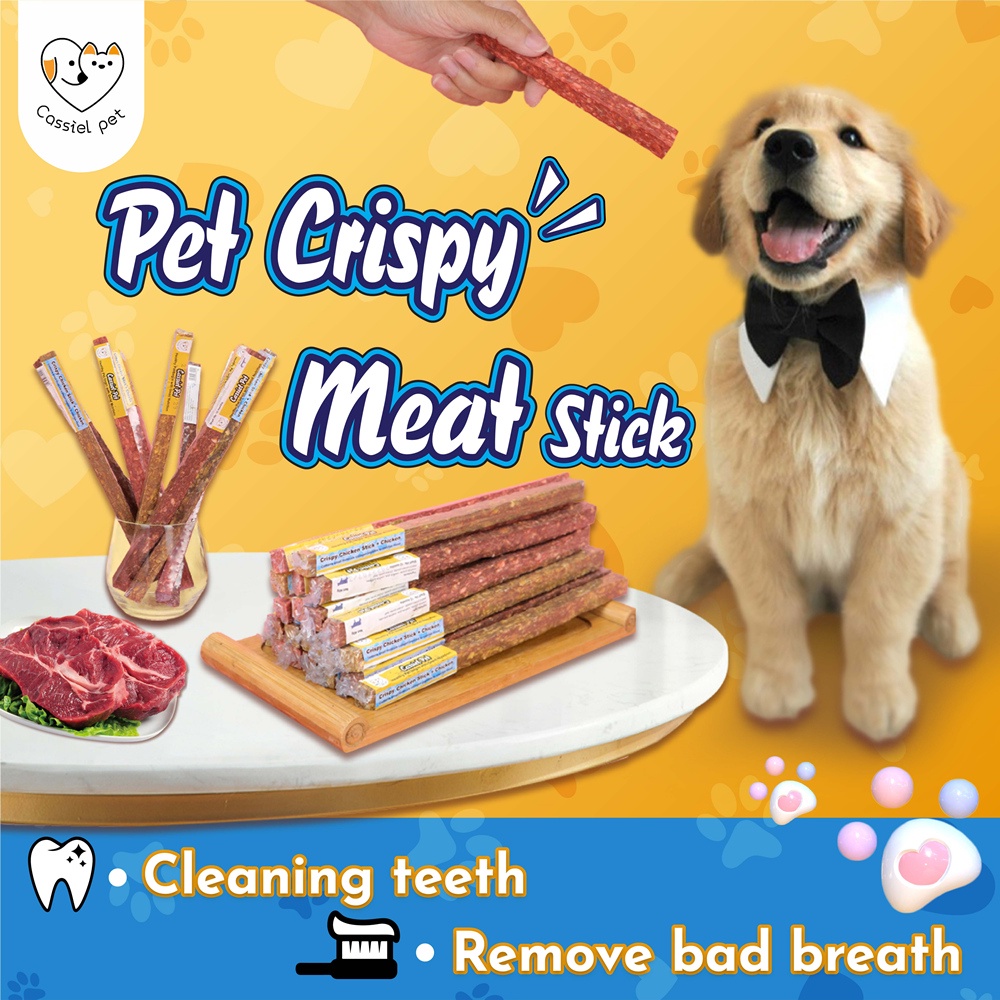 CassielPet Super big Size Dental Effects Teeth Cleaning Dog Treats/Dog