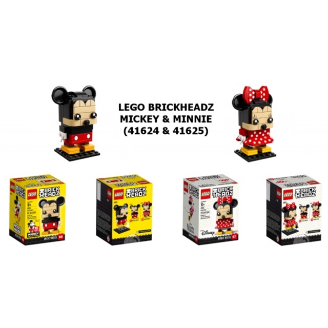 mickey brickheadz