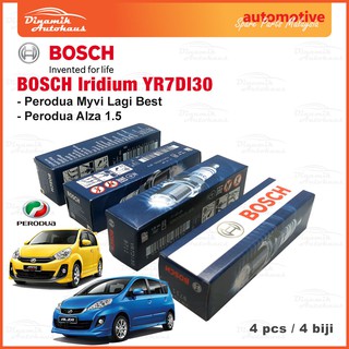 BOSCH SUPER 4 SPARK PLUG YR78X for MYVI 1.3 MYVI LAGI BEST 