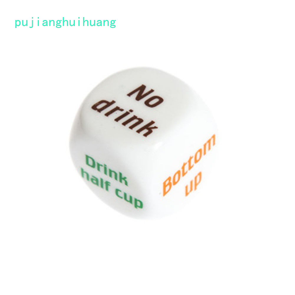 Pujianghuihuang Dice Drinking Dice Coloring English Pub Toys Wine Goods Wine Order Dice Mora Trend Dice English Games Decider Shopee Malaysia