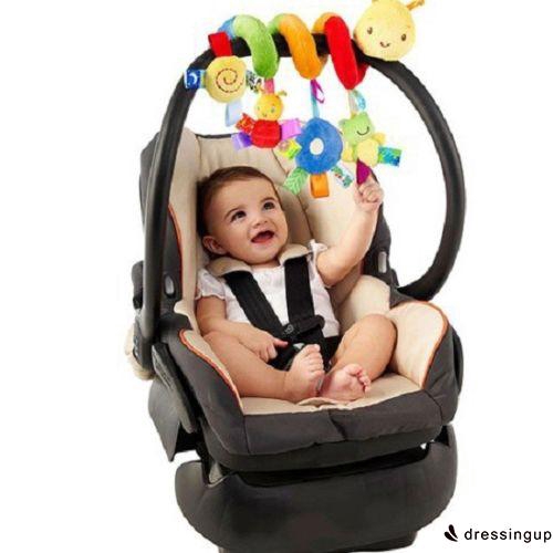 baby car seat spiral toy