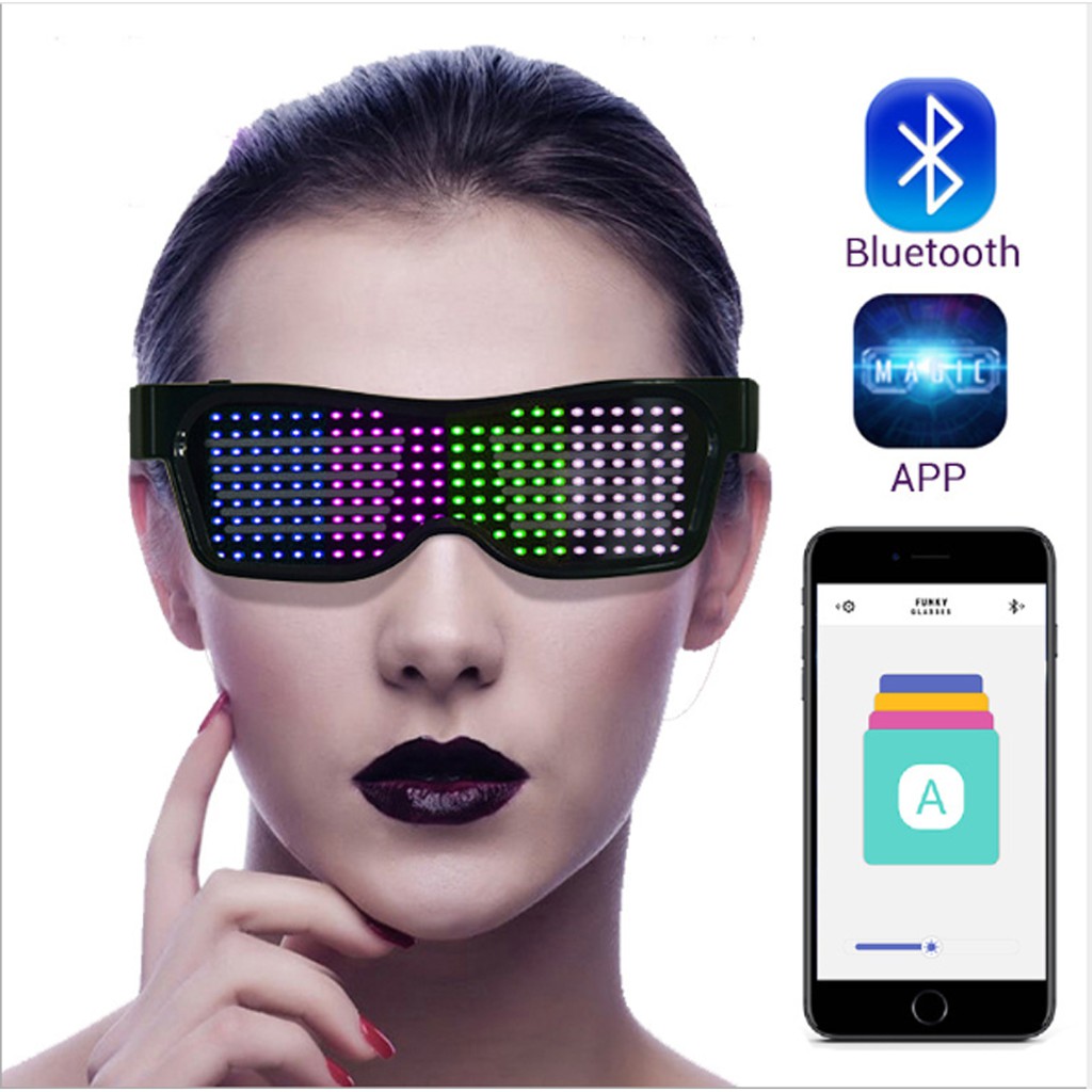 bluetooth glasses with display