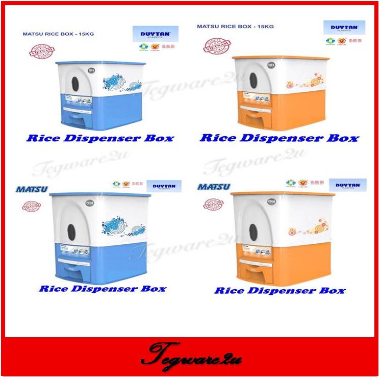 15Kg & 25Kg Rice Dispenser / Pencatu Beras - Original From Vietnam