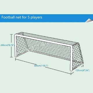 Soccer Full Size Football Goal Post Net Sports Match Training Outdoor