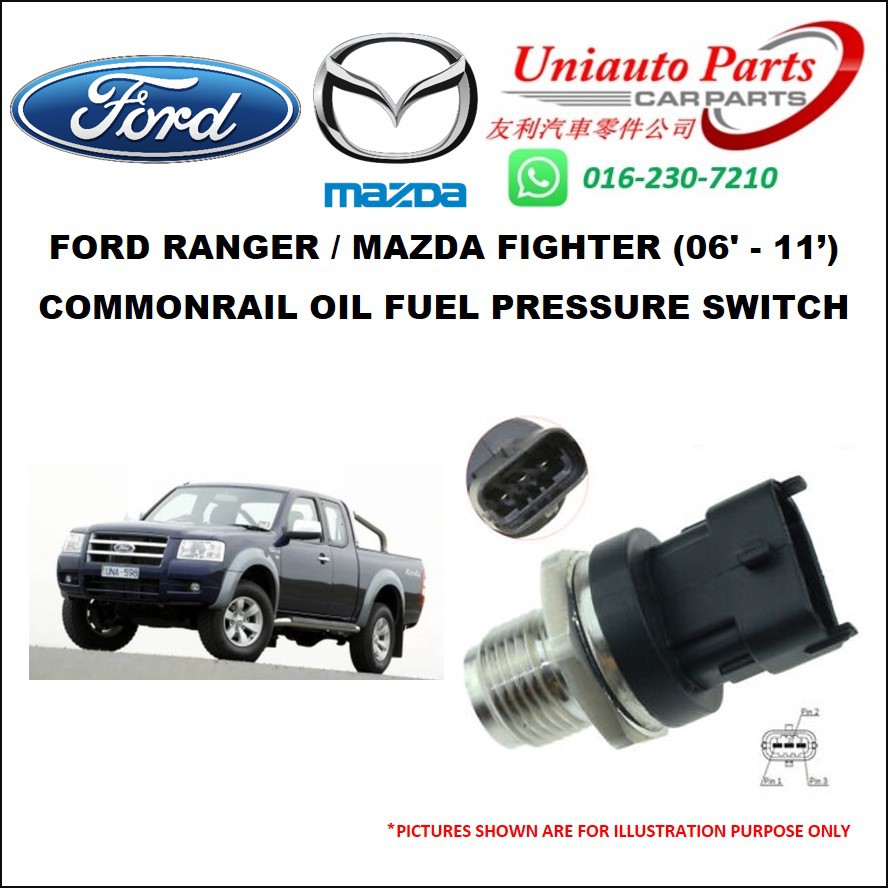 FORD RANGER / MAZDA BT50 ('06 '11, TDCI) COMMONRAIL OIL FUEL PRESSURE