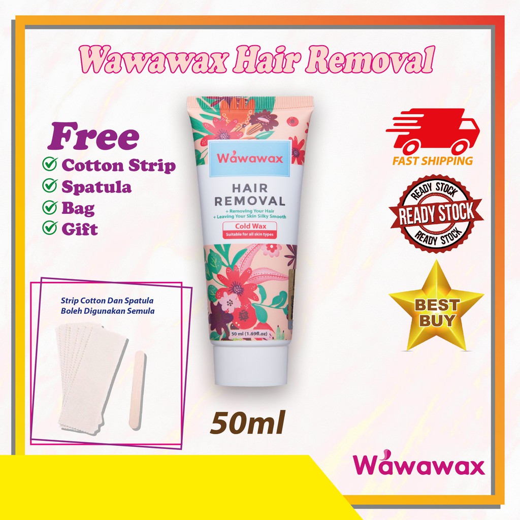 Buy Wawawax Wax Hair Removal Pencabut Bulu Untuk Buang Bulu Ketiak Miss V Muka Kaki Misai 50ml Seetracker Malaysia