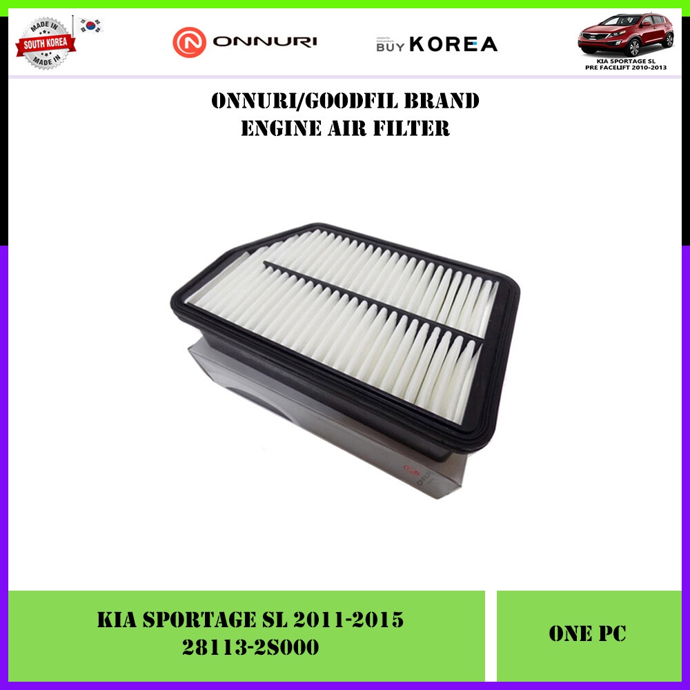 Kia Sportage SL 20102015 Korea Aftermarket Air Filter (281132S000