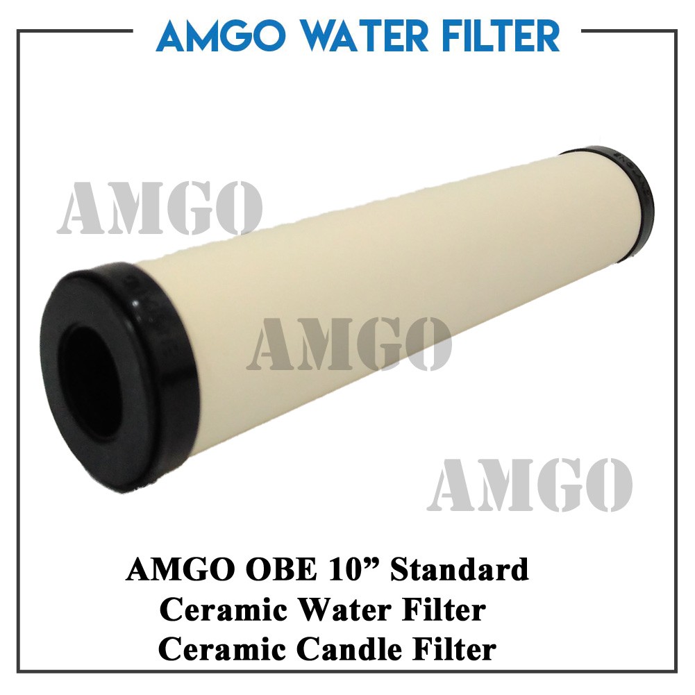 AMGO OBE 10" Standard Ceramic Water Filter,Ceramic Candle Filter