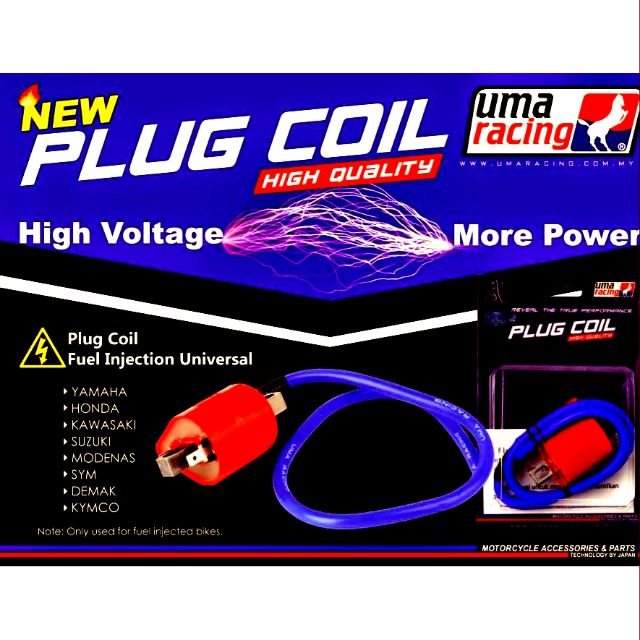 PLUG COIL UMA UNIVERSAL RED (FI) PURPLE(NON FI) Shopee Malaysia