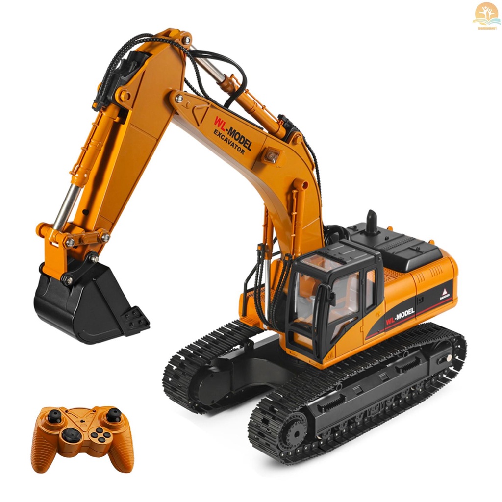 WLtoys XKS 16800 116 Electric Remote Control Excavator Toy Truck RC Construction Tractor