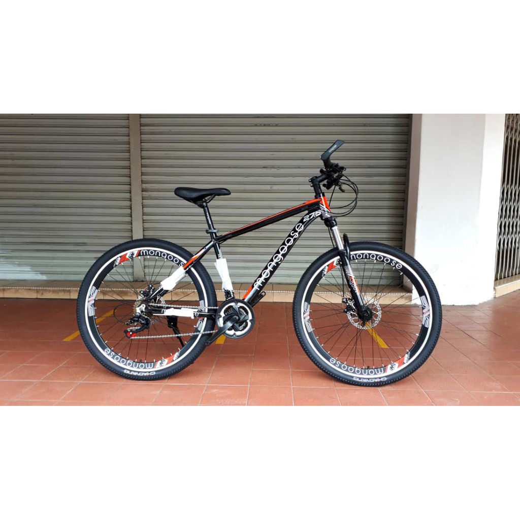 ls mongoose 27.5 inch mtb mountain bike bicycle advancer 2.0