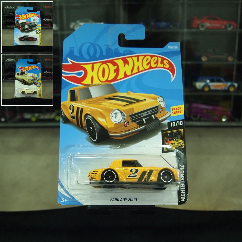 Hot Wheels Fairlady 2000 Japanese JDM Real Car Cream Black Yellow ...