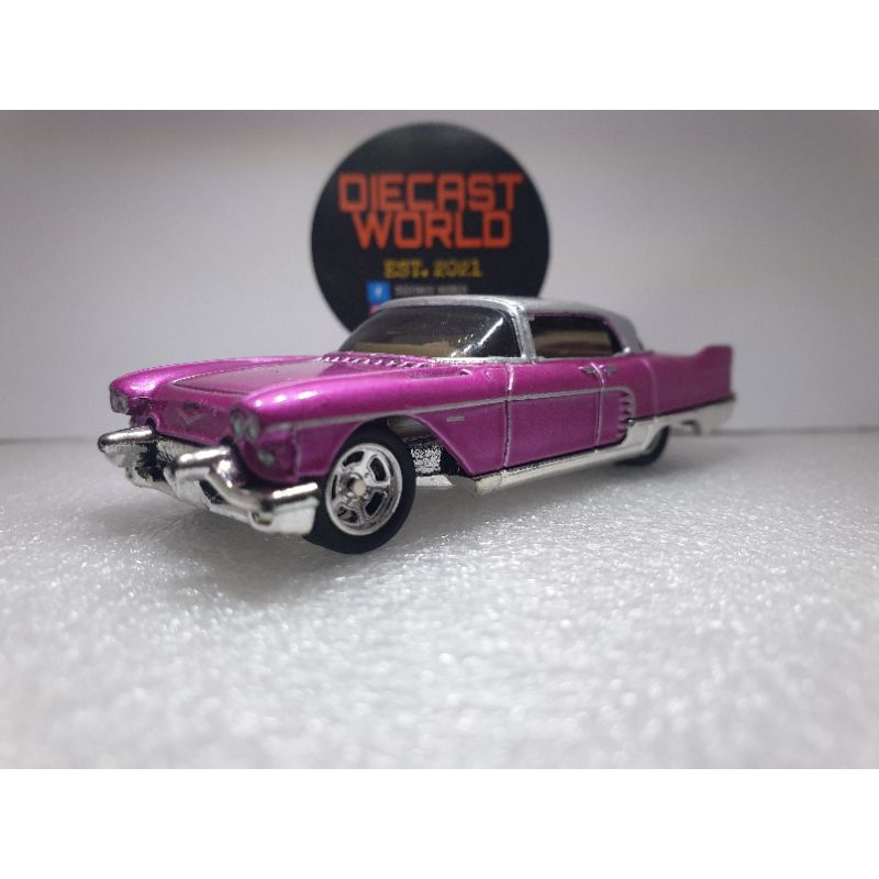 Hotwheels 57' Cadillac Eldorado Brougham Pink From Custom Rodder (1 Of 