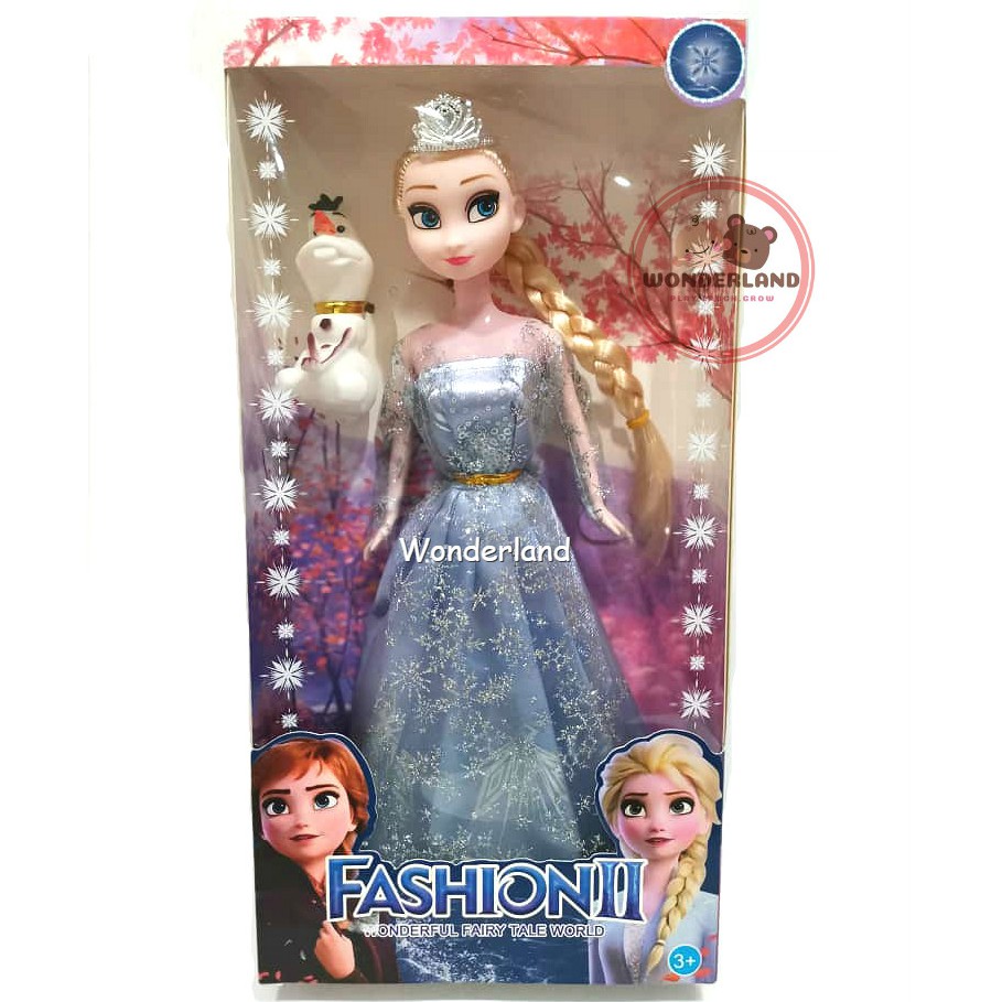 Frozen Elsa Baby Doll with 1 Olaf (Ready stock) | Shopee Malaysia