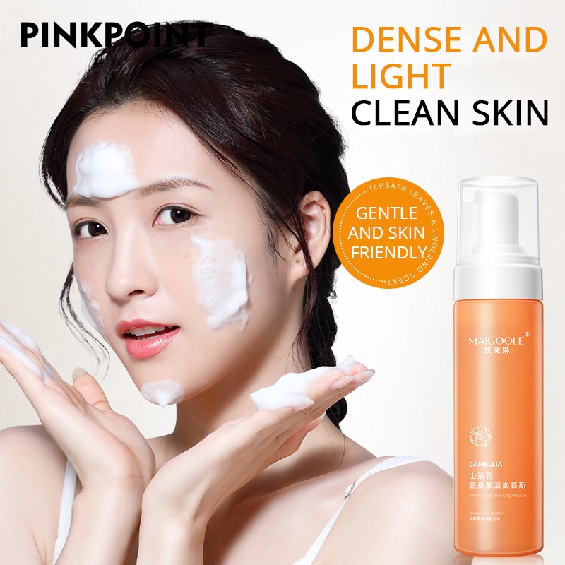 MAIGOOLE Camellia Amino Acid Cleansing Mousse Clean Moisturizing Foam