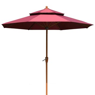 9 Ft Patio Umbrella Tilts Outdoor Umbrella Picnic Table Umbrella Pool Umbrella For Garden Deck Backyard And Beach Shopee Malaysia