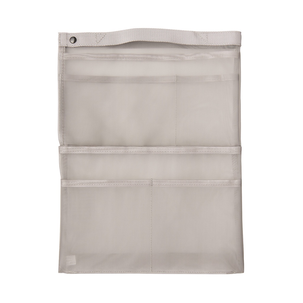 MUJI Nylon Mesh Bag Organiser Vertical A4 (Grey) Shopee Malaysia