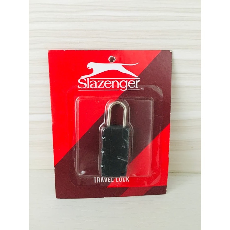 slazenger luggage lock