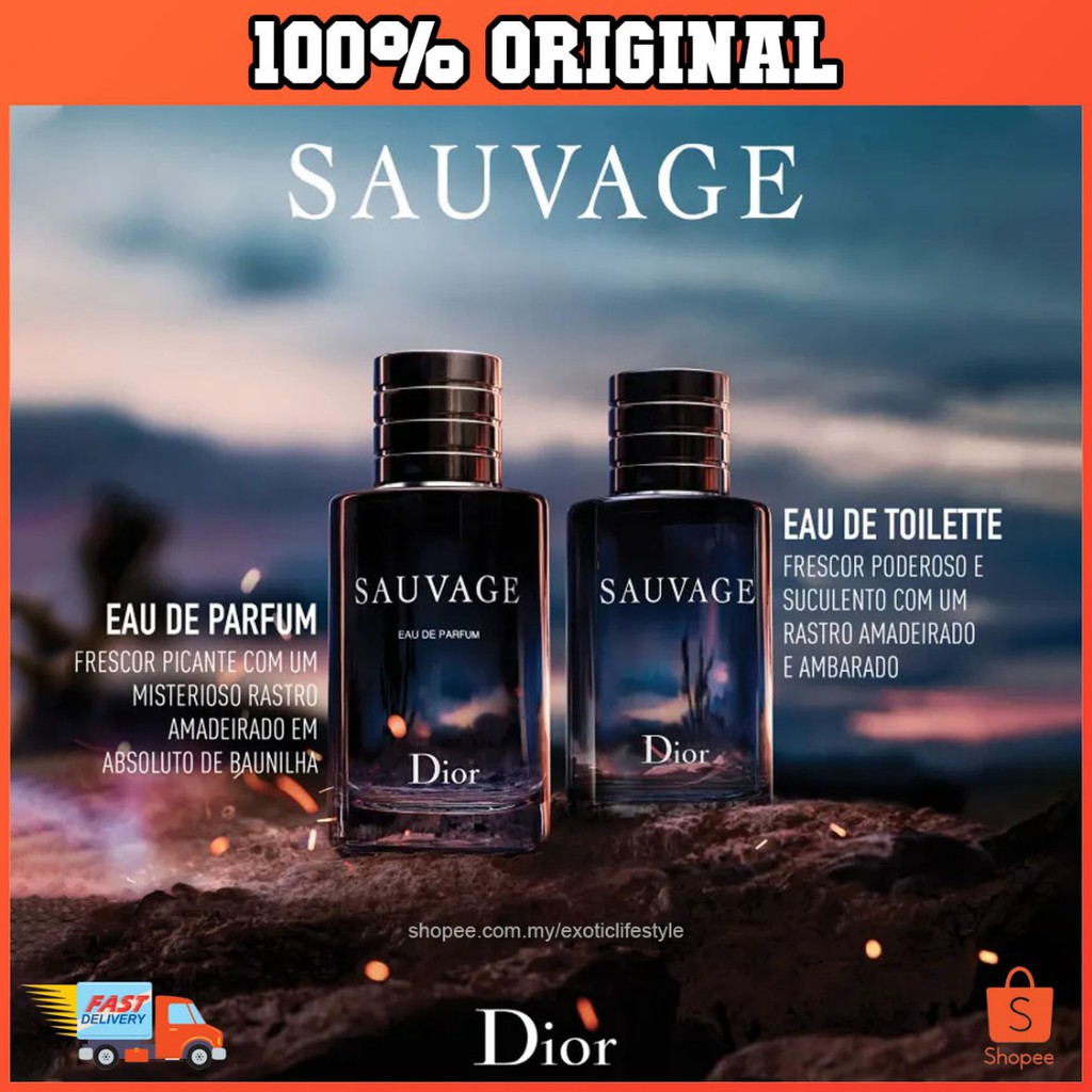 sauvage parfum original