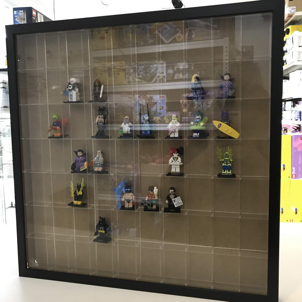 lego minifigure display case ikea