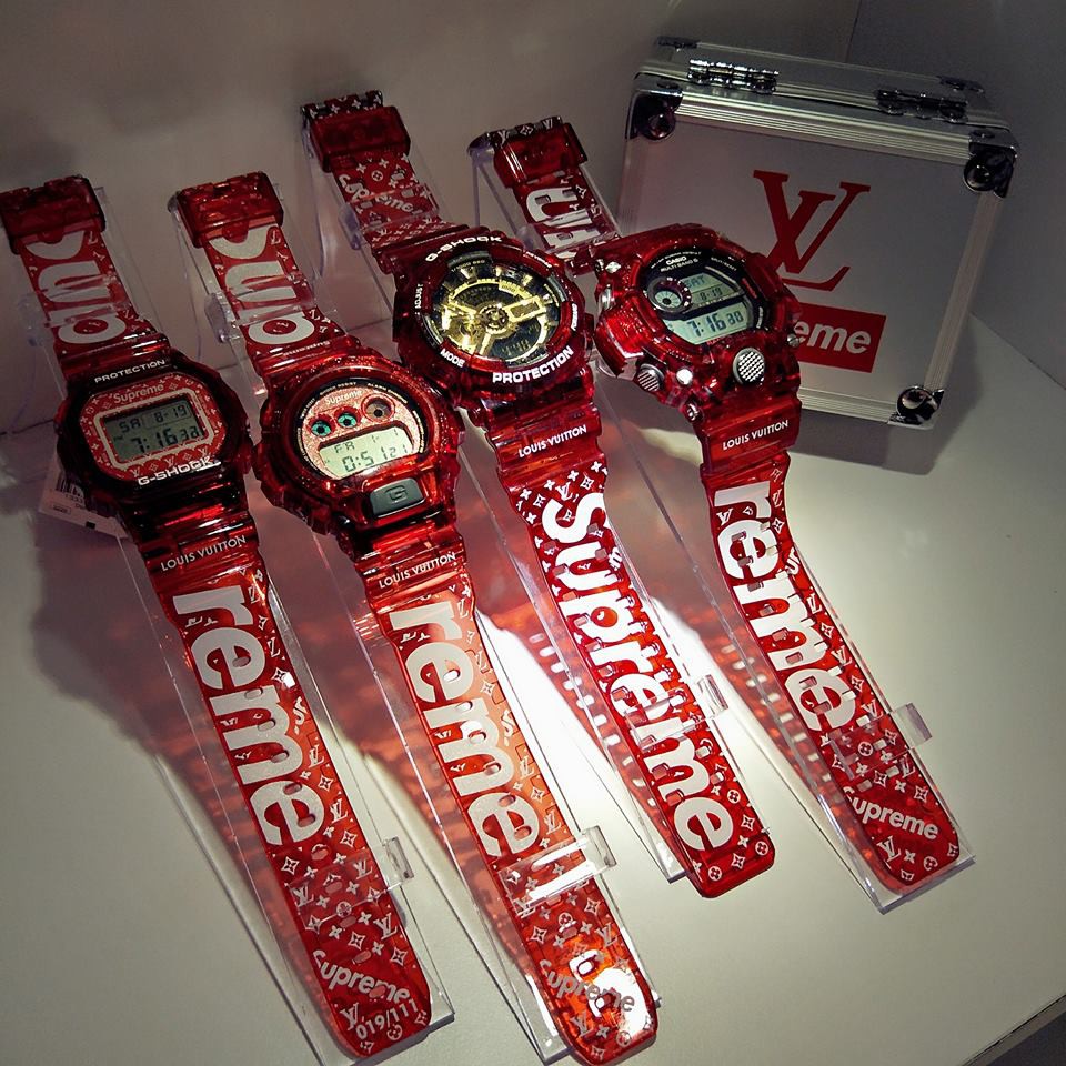 G Shock X Supreme ราคา Just Me And Supreme