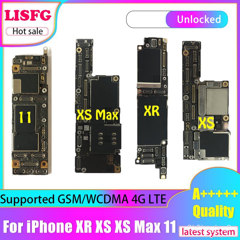 For Iphone Xr Xs Xs Max 11 Motherboard 64gb 128gb 256gb With Fully Function Fully Unlocked For Iphone 11 Logic Board Mai Shopee Malaysia