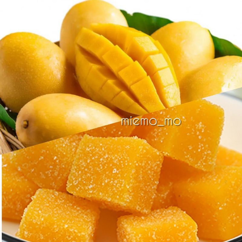 100 PCS MANGO JELLY CUBE/ CHEWY CANDY Shopee Malaysia