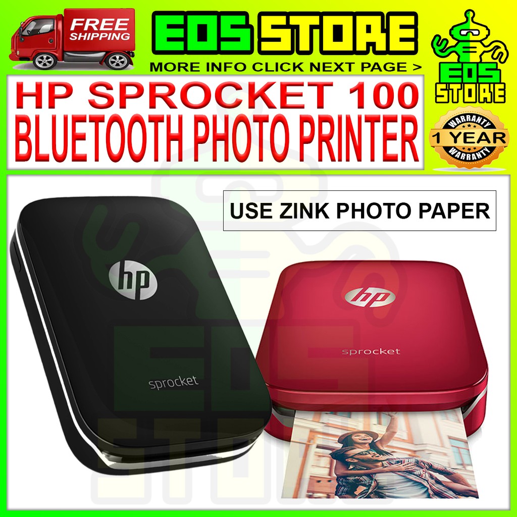hp sprocket bluetooth