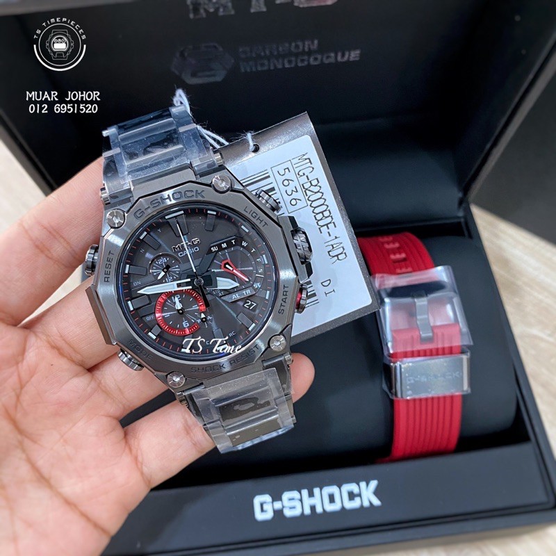 G Shock Black And Red With Solid And Resin Band Mtg B00bde 1a Mtg B00bde 1 Mtg B00bde Mtg B00 Shopee Malaysia