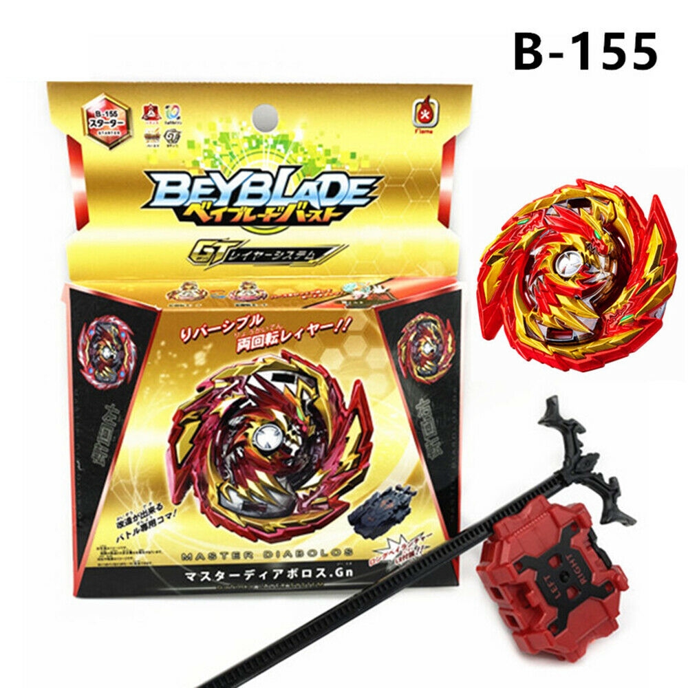 2020 B155 Beyblade Burst GT B155 Starter Master Diabolos Gn With Launcher Toy 
