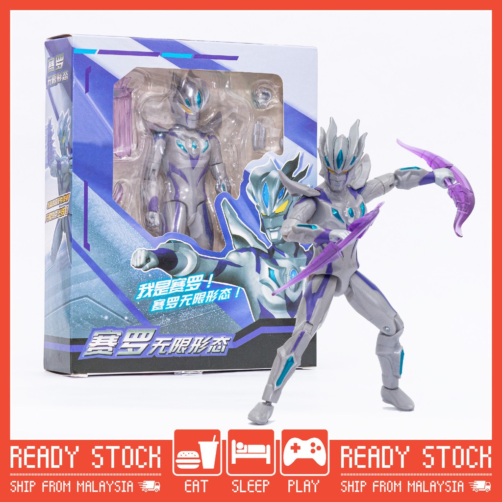 Oem 17cm Shf Ultra Act Action Figure Ultraman Zero Beyond 15 Moveable Joint Flexible Pose Collection Toy Ready Stock Shopee Malaysia