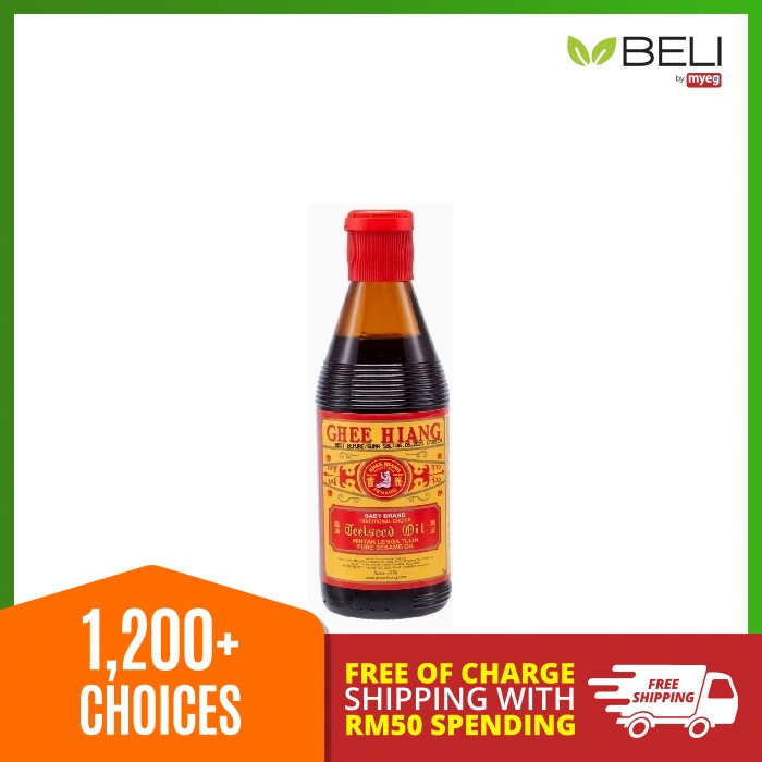 Ghee Hiang Sesame Oil (330ml) Shopee Malaysia