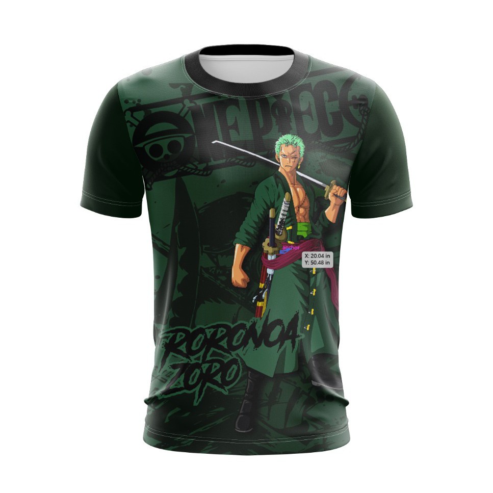 roronoa zoro sublimation jersey | Shopee Malaysia