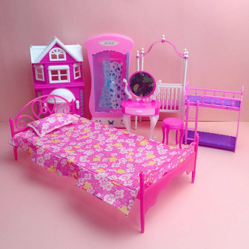 Mainan Doktor Mainan Budak Perempuan Mainan Baby Mainan Masak Mainan Budak Mainan Kanak Perempuan Barbie Bed House Play House Mainan Rumah Aksesori Dalaman Almari Pakaian Bilik Vila Bilik Mandi Shopee Malaysia