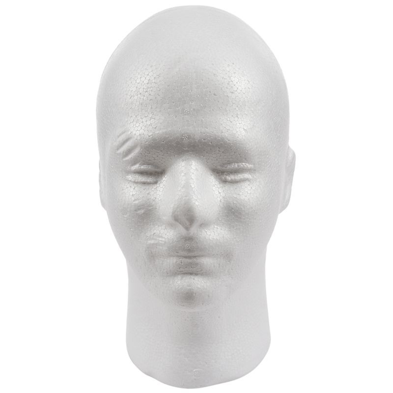 styrofoam mannequin head