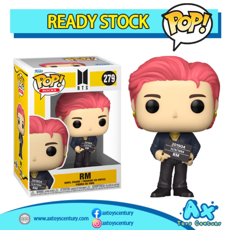 Funko Pop! Rocks: BTS - RM (Butter) #279