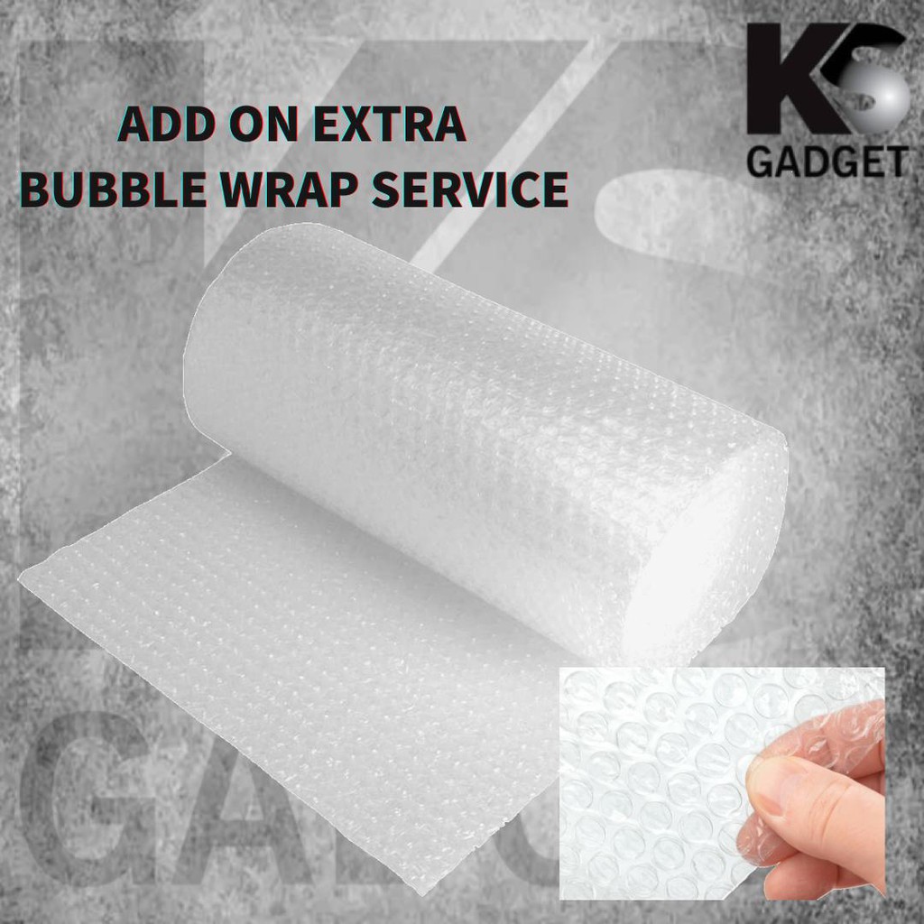 Extra ADD ON SERVICE Bubble Wrap Service Shopee Malaysia