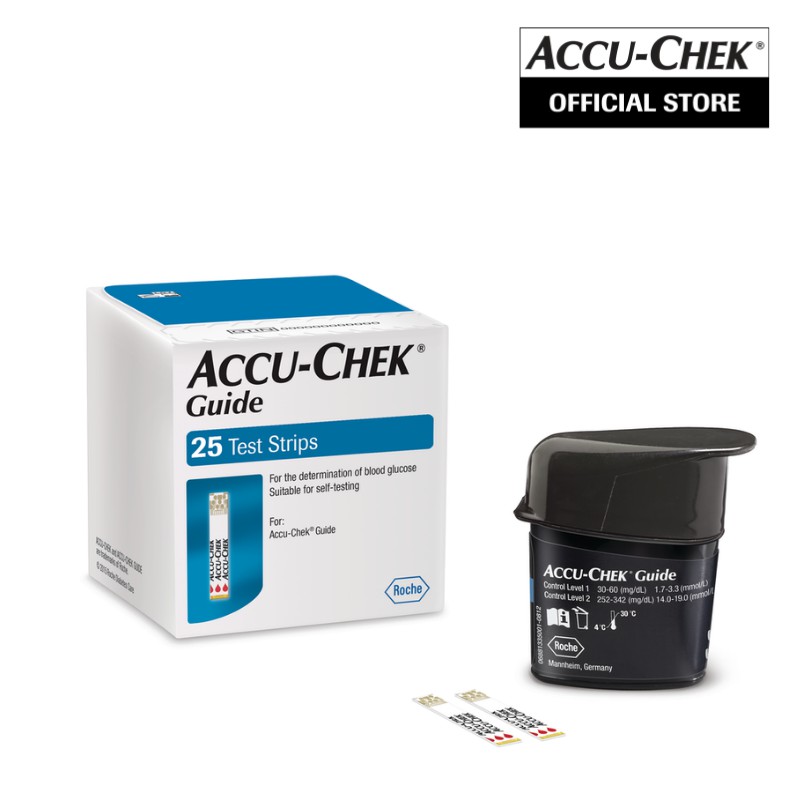 AccuChek Guide Test Strips (25's) Shopee Malaysia