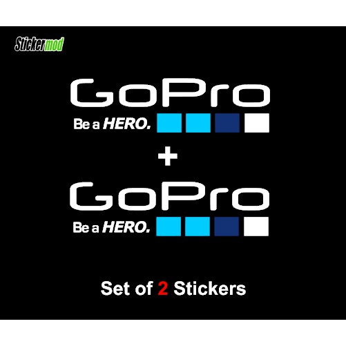 Buy 1 Free 1 Gopro Vinyl Sticker No Background Shopee Malaysia