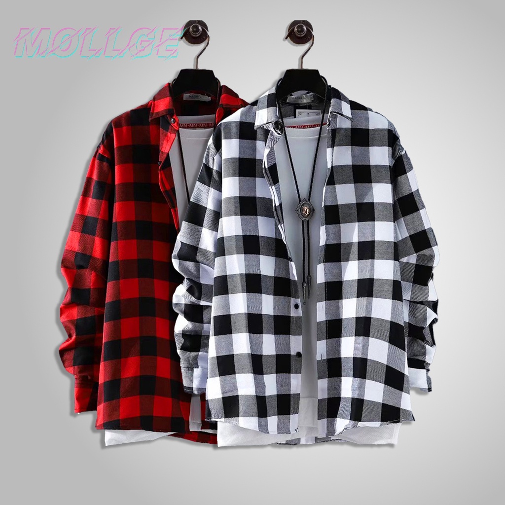 checkered+shirts - Prices and Promotions - Oct 2022 | Shopee Malaysia