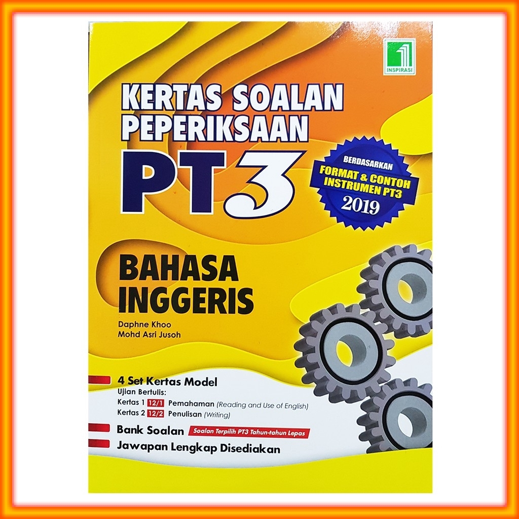 Buku Latihan Kertas Soalan Peperiksaan Pt3 Bahasa Inggeris Format 2019 Shopee Malaysia