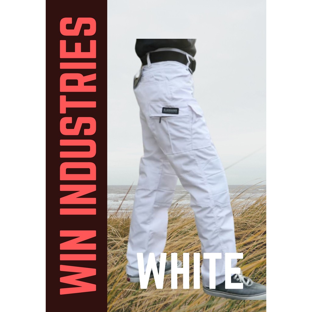 white tactical pants