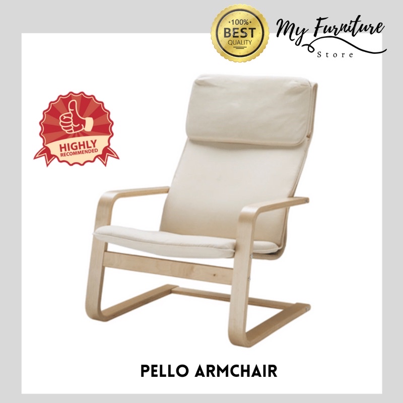 IKEA Pello Armchair Kerusi Berlengan Armchair Bedroom Armchair Office Shopee Malaysia