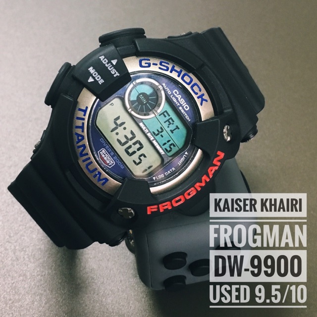 g shock frogman dw 9900