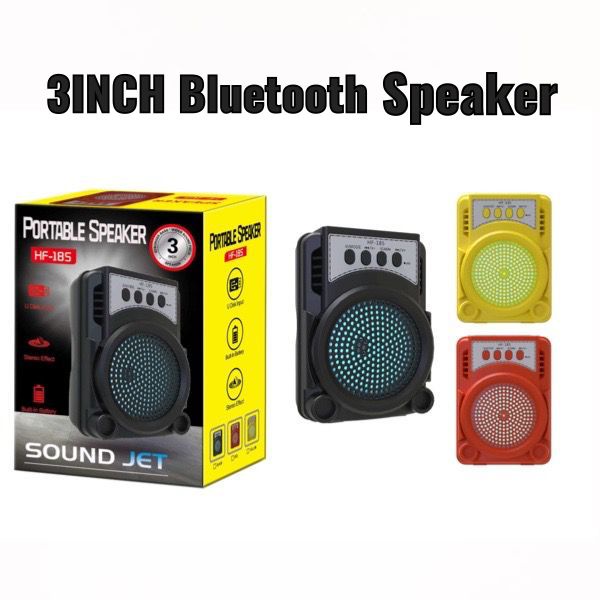 Portable Speaker 3 inch Mini Speaker HF-185 Wireless Bluetooth Speaker Stereo Sound Speaker