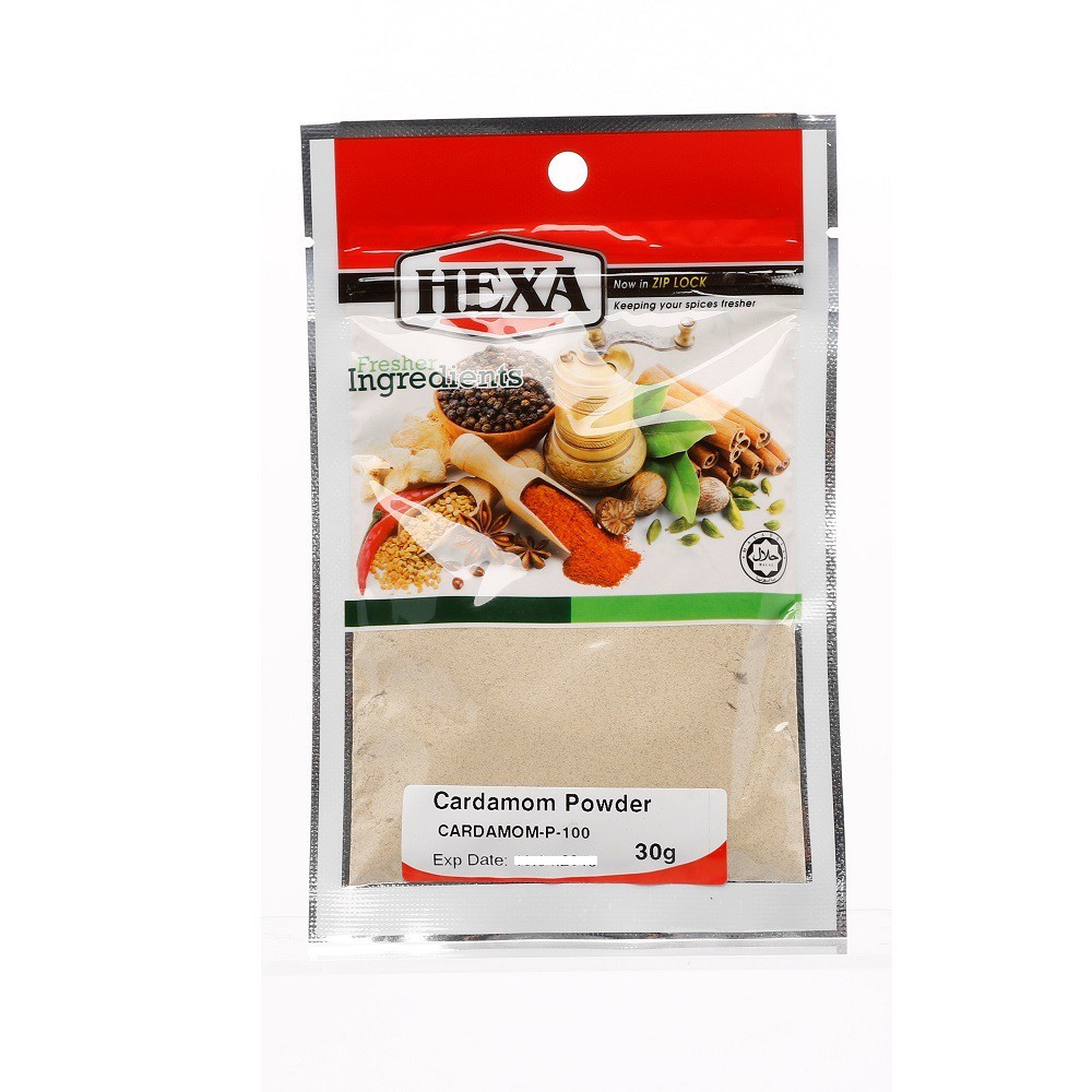 Buy Hexa Halal Cardamom Powder 30gm Seetracker Malaysia